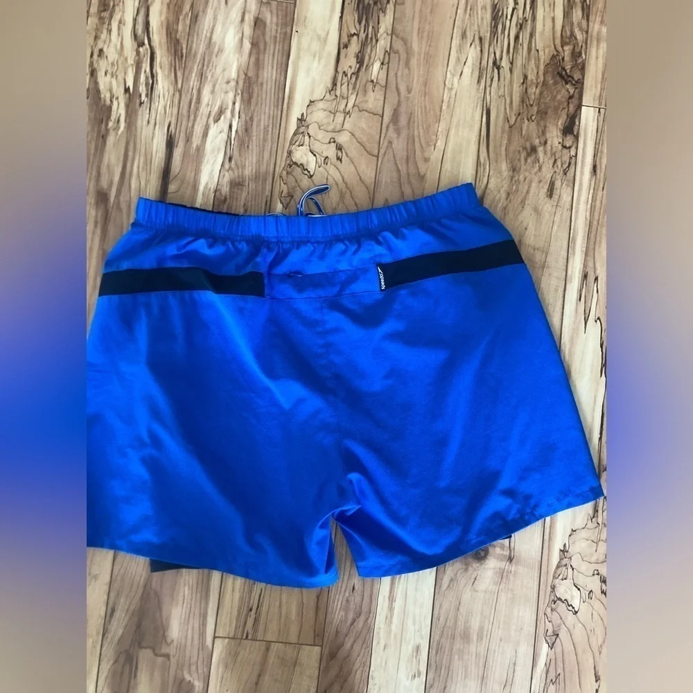Speedo fit turbo dri swim shorts mens XL blue Swim Shorts